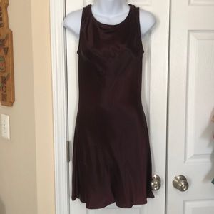 Mica brand sateen slip sleeveless dress size 4